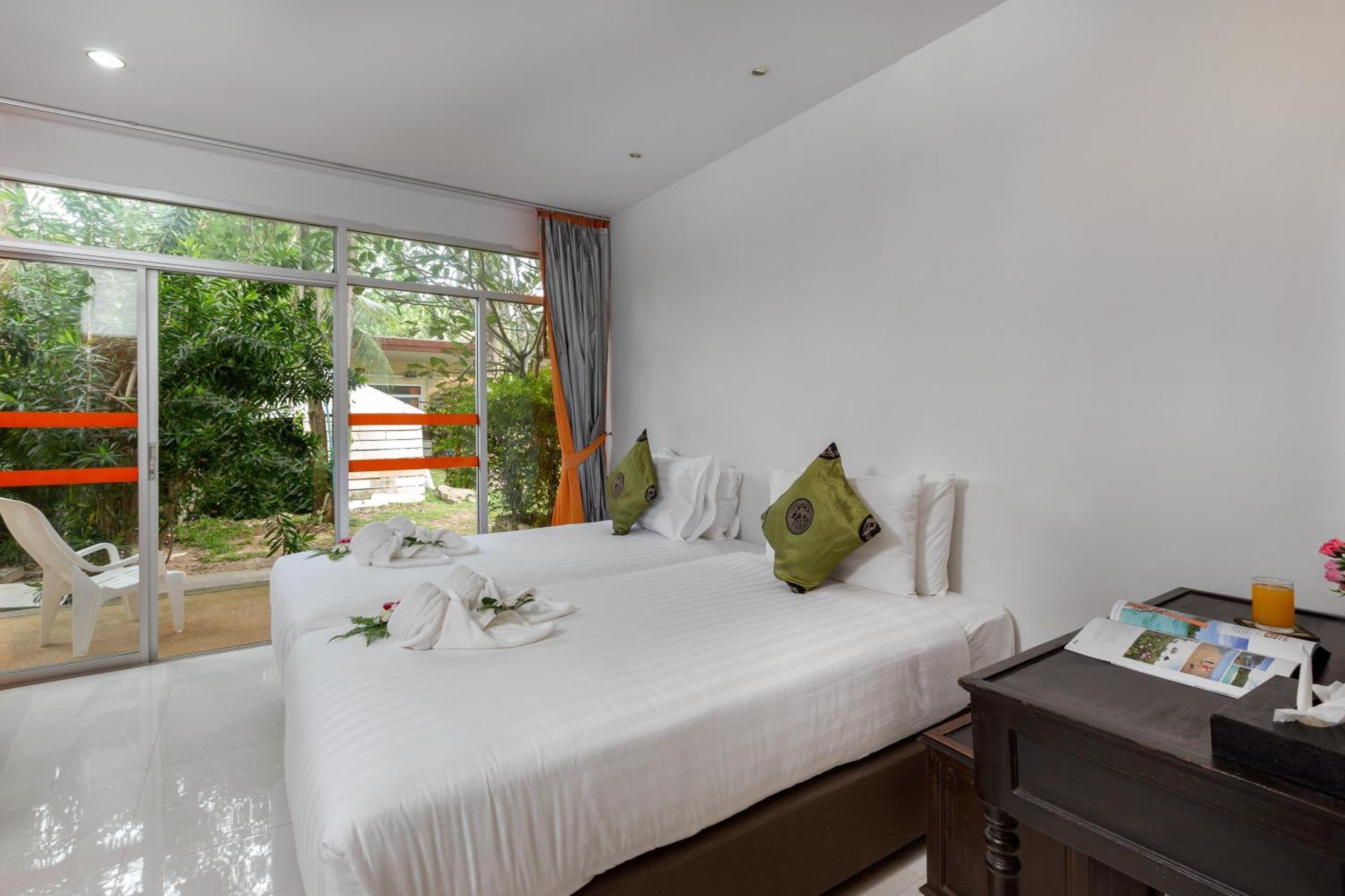 Suite mit 1 Schlafzimmer mit Gartenblick