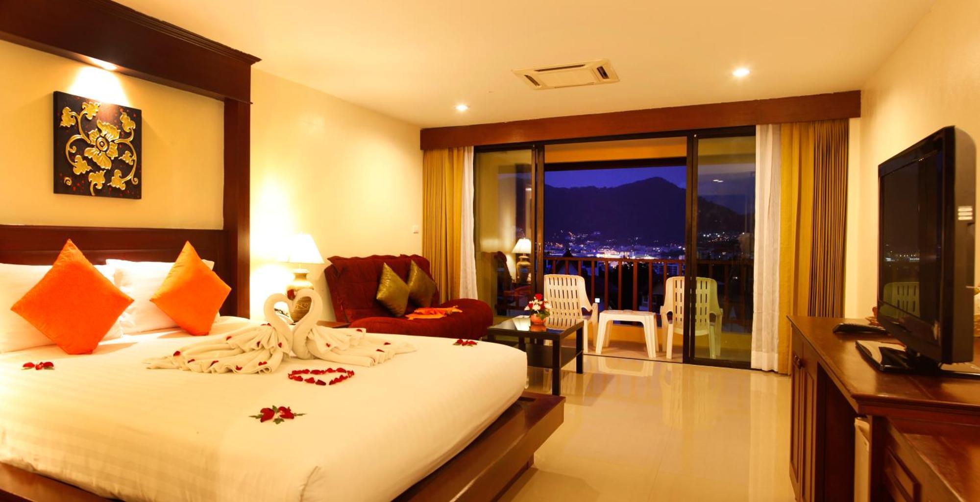 Habitación Doble Deluxe con vistas parciales al mar - 1 o 2 camas