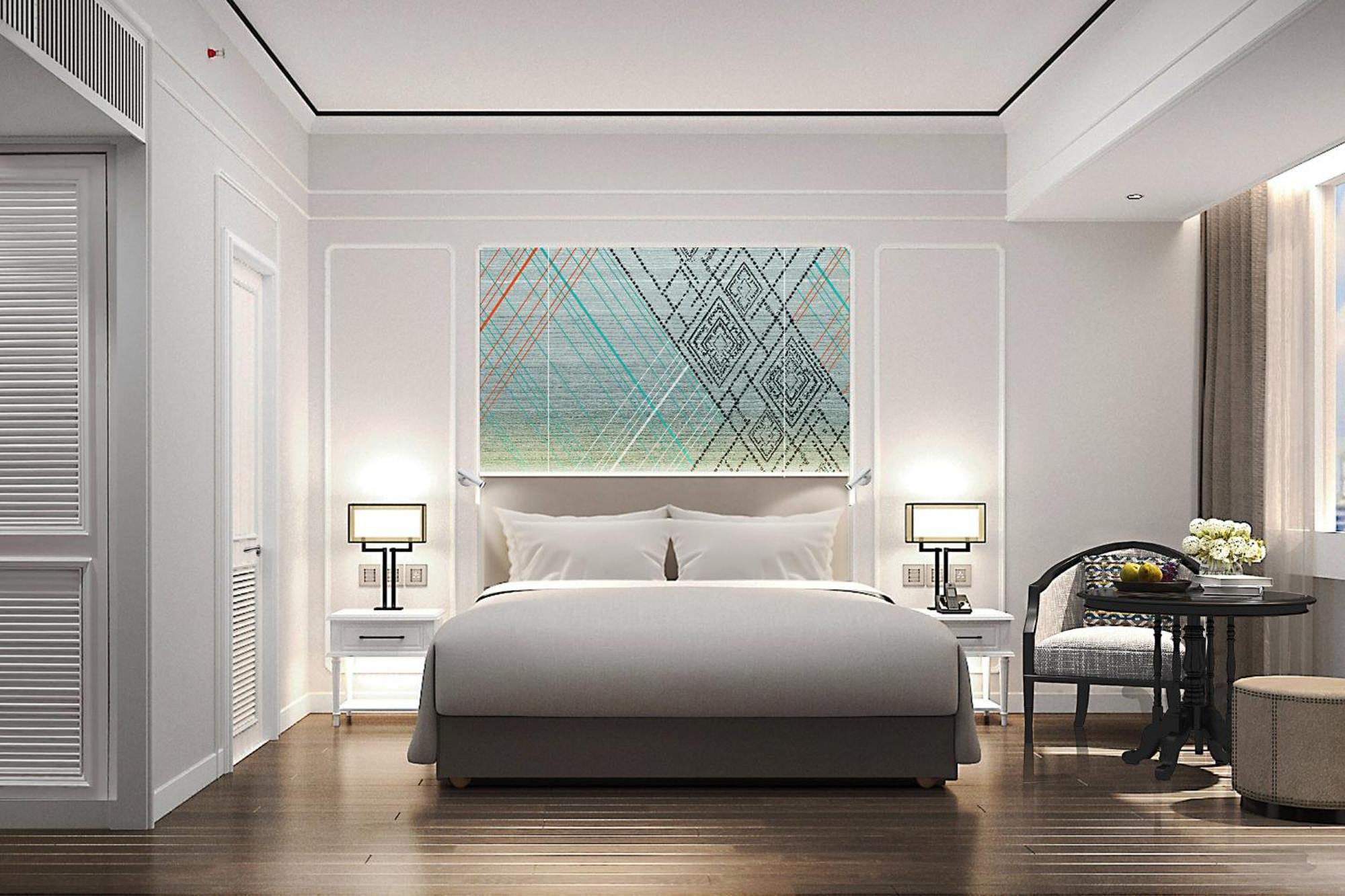 Premium, Guest room, 1 King, City view, High floor