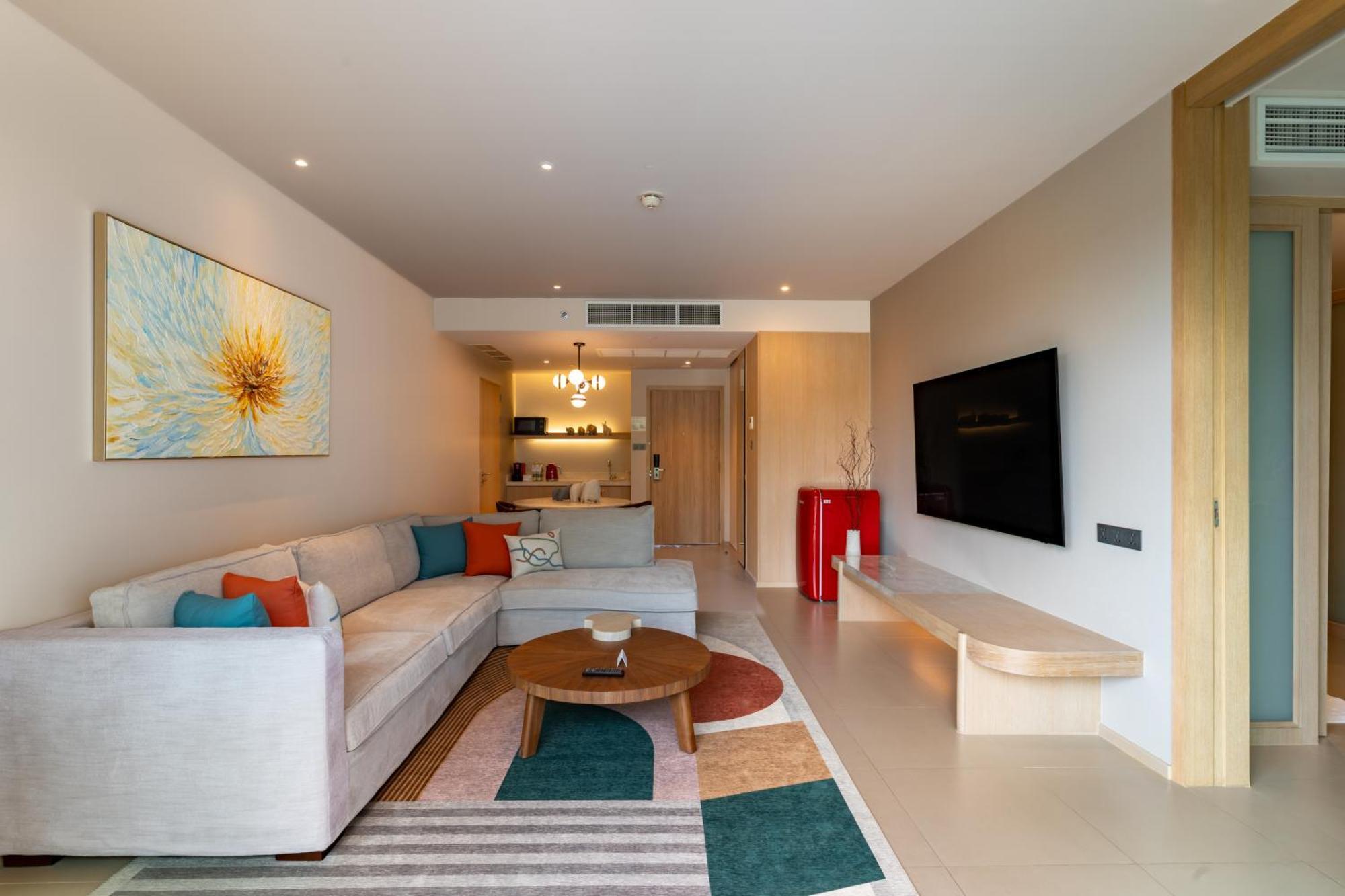 Two-Bedroom Residential Suite with Ocean View