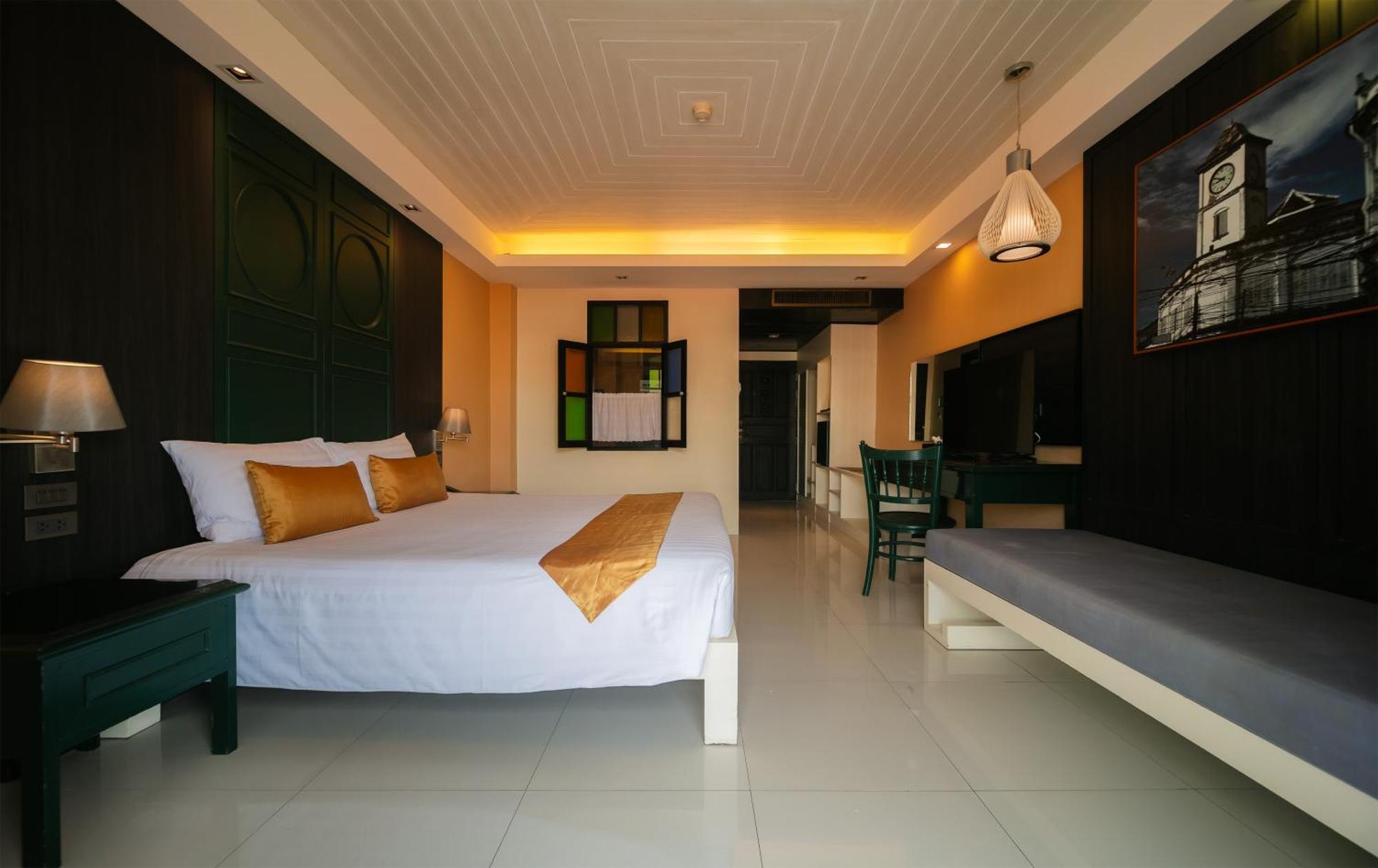 Deluxe Doppel- oder Zweibettzimmer mit Balkon im Sino-Flügel