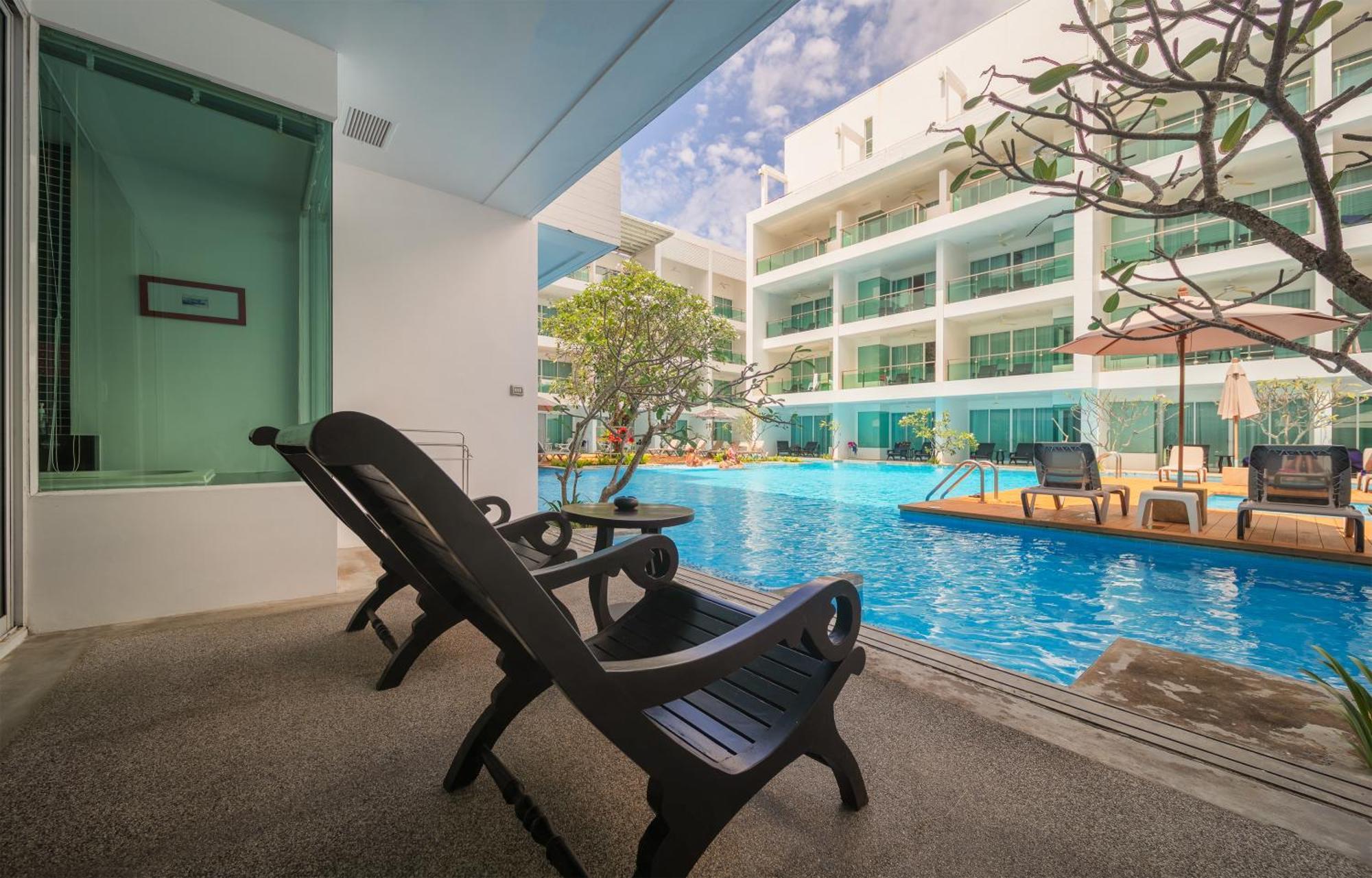 Deluxe Doppelzimmer mit Zugang zum Pool - Serene Flügel