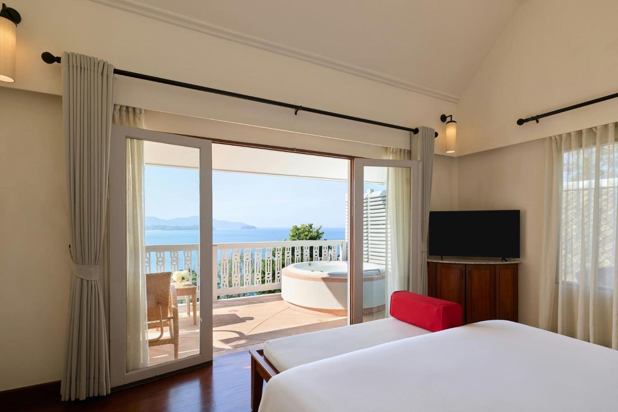 Spa-Villa mit Kingsize-Bett