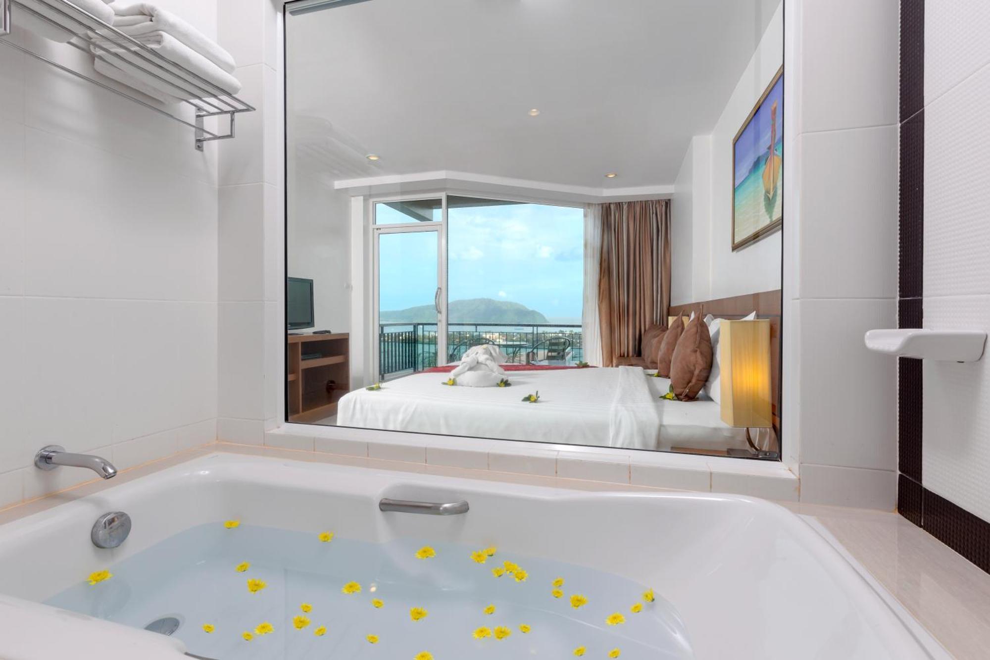 Grande Chambre Double Deluxe avec Vue sur la Mer