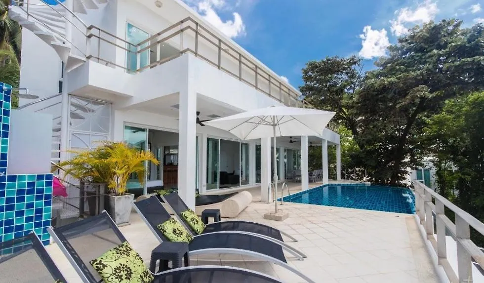 Villa Ginborn 5 Bedroom Pool Villa With Sea View In Kata Beach-1