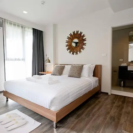 Modern 1 Bedroom Wifi Pool Walk To Patong Beach-2