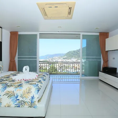 Seaview Villa Patong 芭东海景3卧别墅 5分钟到江西冷 4Bdr Pool-2