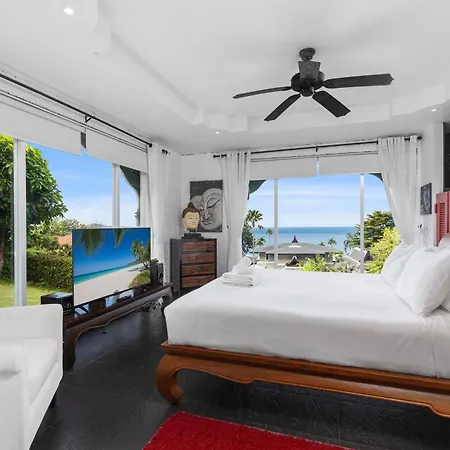 Spectacular Ocean Views 8Br Pool Villa Sawan In Patong! Relax & Play - Billiard, Table Football, Gym & Sauna!-3