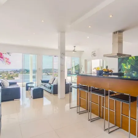 Villa Ginborn 5 Bedroom Pool Villa With Sea View In Kata Beach-2