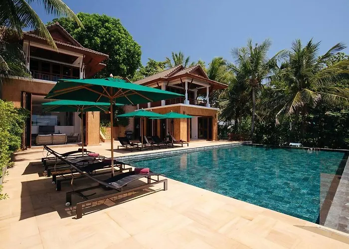 Villa Sunyata - Phuket Oceanfront 8-Bedroom Luxury Villa - 5-Minute Walk To Kata Beach