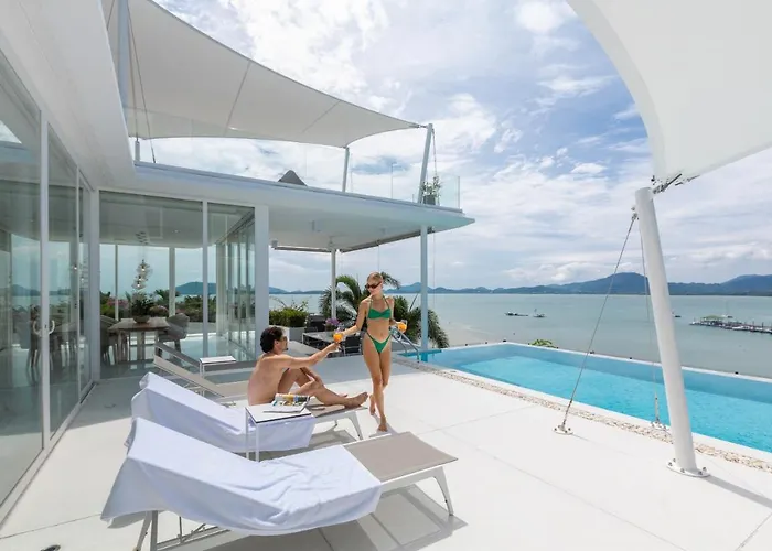 Indulge In Your Dream Getaway At Gemini Villa 6 Bedrooms, Private Beach, And Yamu Pier Sea Views Phuket admite animales