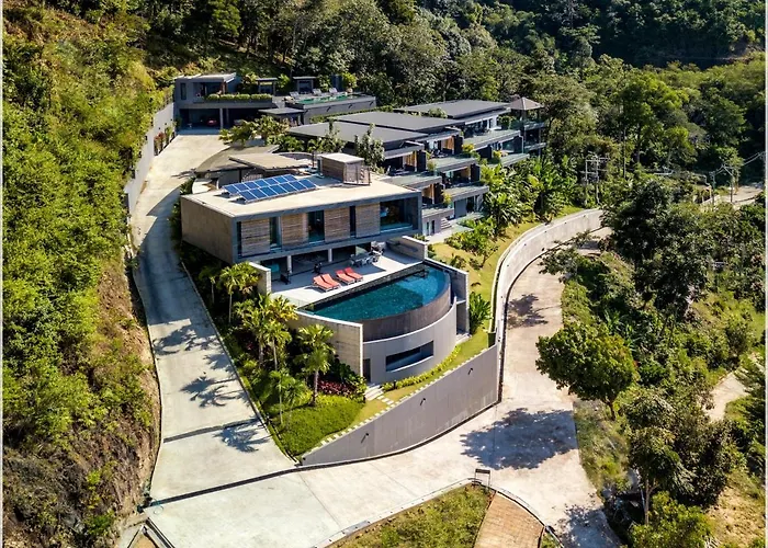 The Cube Ocean View Pool Villa Kalim Patong
