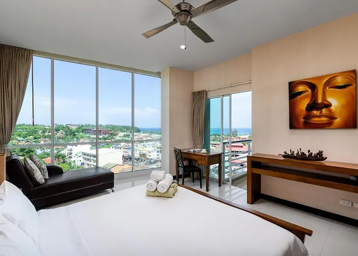 Haustierfreundliches Karon Panorama Seaview 2 Bedroom Amazing Condo