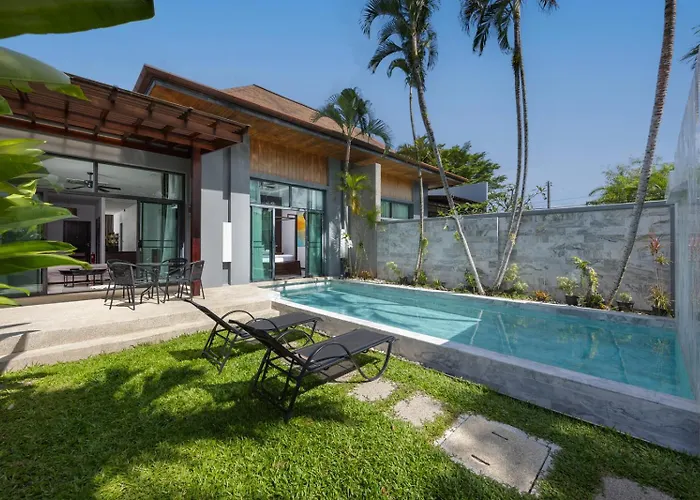 Haustierfreundliches Villa Galam 2Br Private Pool Naiharn Beach Nai Harn